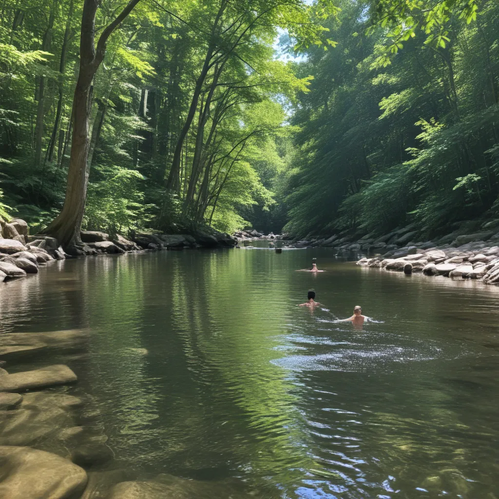 Cooling off in Pound Ridge this Summer