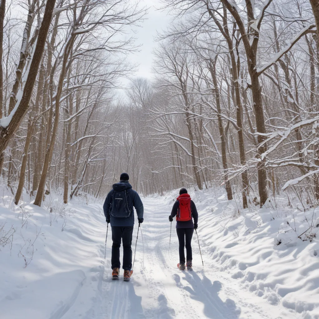 Snowshoeing and Cross Country Skiing Near Pound Ridge